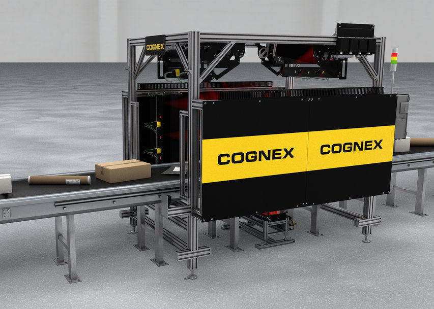 Cognex High-Speed Vision Tunnels combined with DataMan 580 Barcode Reader Boost Throughput for Logistics Facilities